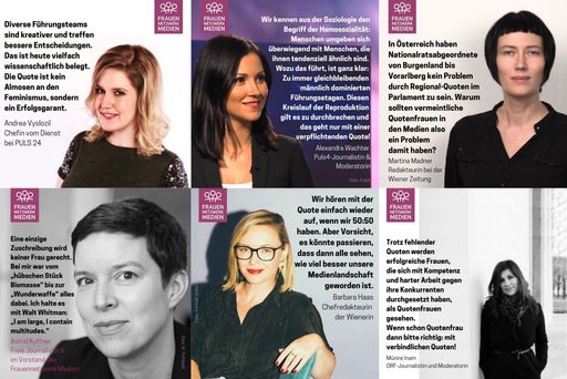 Vorschau Bild von Der Vorstand des Frauennetzwerks Medien