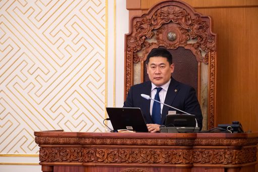  Der neue Ministerpräsident der Mongolei Oyun-Erdene Luvsannamsrai