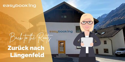  Vermieter können sich ab jetzt auch persönliche
Beratungstermine im neuen easybooking-Büro in Längenfeld
vereinbaren.