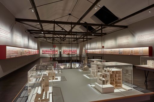  MAK-Ausstellungsansicht, 2020, "ADOLF LOOS.
Privathäuser", MAK-Schausammlung Gegenwartskunst