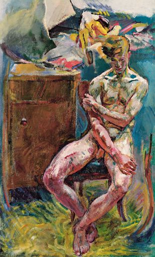 Vorschau Bild von Anton Kolig, Sitzender Jüngling („Am Morgen“), 1919
© Leopold Museum, Wien, Foto: Leopold Museum, Wien/Manfred
Thumberger