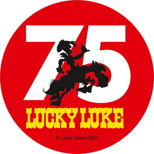 Lucky Luke, der Mann, der schneller zieht als sein Schatten,
Schrecken aller Viehdiebe und Falschspieler, der Mustercowboy, der
die gefährlichsten Banditen in die Knie zwingt, wird am 14. November
75 Jahre alt! Die Egmont Ehapa Media GmbH und Egmont Comic
Collection feiern die Western-Ikone das ganze Jahr mit einem großen,
bunten Strauß an Titeln. Lucky Luke Jubiläums-Logo / Weiterer Text
über ots und www.presseportal.de/nr/8146 / Die Verwendung dieses
Bildes ist für redaktionelle Zwecke unter Beachtung ggf. genannter
Nutzungsbedingungen honorarfrei. Veröffentlichung bitte mit
Bildrechte-Hinweis.