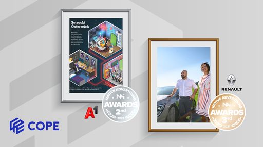 Vorschau Bild von COPE gewinnt als einzige österreichische Agentur
bei den Native Advertising Awards