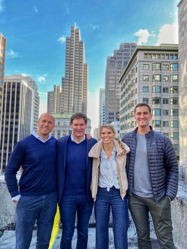 Marc Schröder (Co-Founder & Managing Director MGV),
Carsten Maschmeyer (CEO Maschmeyer Group), Alyson Watson (Gründerin
Modern Health), Kevin Lynch (Investor at MGV) / Maschmeyers US-Fonds
MGV ist an Startup zur Gesundheitsvorsorge von Mitarbeitern
beteiligt / Maschmeyers US-Fonds MGV ist an Startup zur
Gesundheitsvorsorge von Mitarbeitern beteiligt / Weiterer Text über
ots und www.presseportal.de/nr/106681 / Die Verwendung dieses Bildes
ist für redaktionelle Zwecke unter Beachtung ggf. genannter
Nutzungsbedingungen honorarfrei. Veröffentlichung bitte mit
Bildrechte-Hinweis.