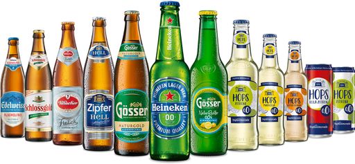 Die „natürlich alkoholfrei“-Produktpalette wird
sogar noch während der Fastenzeit um zwei regionale alkoholfreie
Biere erweitert.