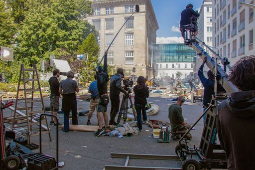 Vorschau Bild von Dreharbeiten am Otto-Wagner-Platz