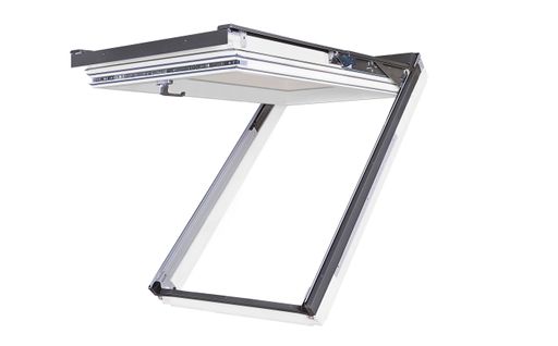 Vorschau Bild von Das neue Klapp-Schwingfenster FPT MAX R3 mit einem
Schallschutzwert von 42 dB schützt vor Lärm und erhöht den
Wohnkomfort.