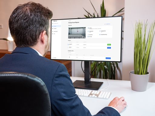Vorschau Bild von Smarte Verwaltung der Garagen beim Dashboard
