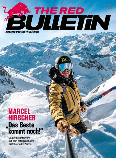  Marcel Hirscher am Cover der neuen Ausgabe von The Red Bulletin