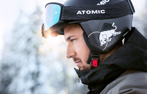 Vorschau Bild von Marcel Hirscher im aktuellen The Red Bulletin