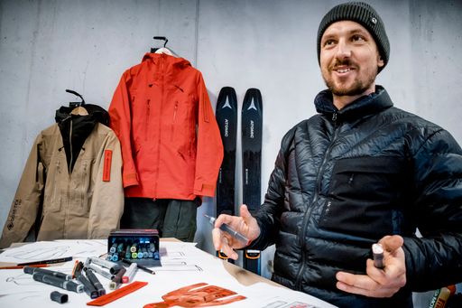 Vorschau Bild von Marcel Hirscher im aktuellen The Red Bulletin