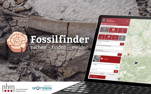 Fossilfinder Karten-App