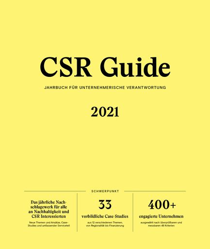 Cover CSR Guide 2021 von Michael Fembek