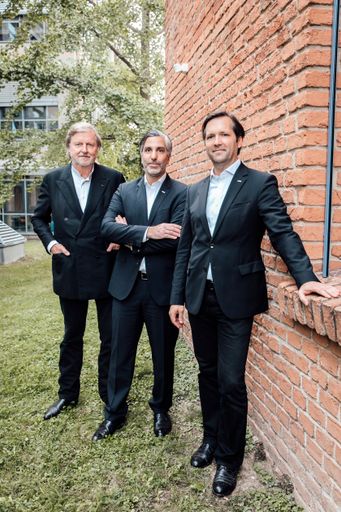 Persona v.l.n.r.: Heinz Neumann, Oliver Oszwald,
Florian Rode
