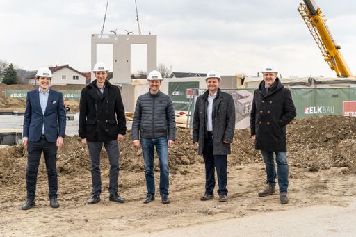  Baustellenbesichtigung beim Wohnpark
Ober-Grafendorf
