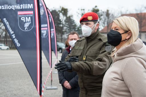 FBM Tanner Besuch der Militärpolizei in der MTK am
11 03 2021