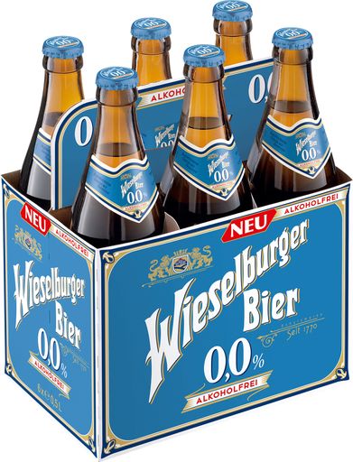 Durch echte Braukunst und einzigartige Technologie
entsteht 100 % Wieselburger Geschmack, den man dank 0,0 % Alkohol
ganztags unbeschwert genießen kann.
