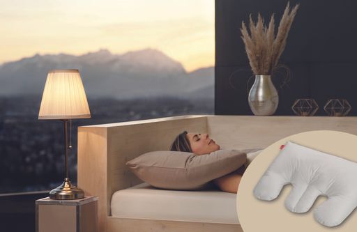  Einzigartig in der Form und überzeugend in der
Wirkung. Das neue Spezialkissen My Neck von HEFEL beugt Schmerzen in
Kopf-Nacken-Bereich wirkungsvoll vor. Von Ärzten und
Physiotherapeuten empfohlen