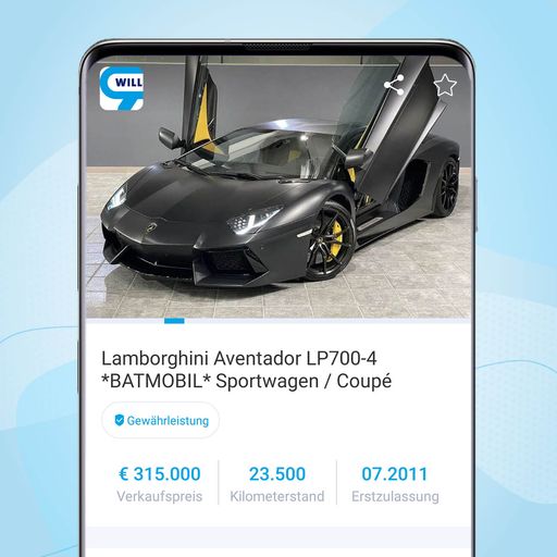 Früheres 700 PS-„Batmobil“ von Fußballstar Franck
Ribéry auf willhaben angeboten