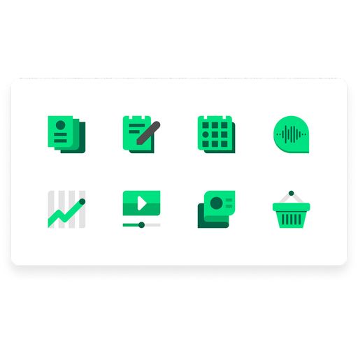 Vorschau Bild von Die Deutsche Presse-Agentur hat heute ihr neues Corporate Design
und ein überarbeitetes Logo veröffentlicht. Im Mittelpunkt des
Designs stehen drei neue Grüntöne für die Kernmarke dpa. (Hier: Neu
gestaltete Icons für verschiedene dpa-Services) / Weiterer Text über
ots und www.presseportal.de/nr/8218 / Die Verwendung dieses Bildes
ist für redaktionelle Zwecke unter Beachtung ggf. genannter
Nutzungsbedingungen honorarfrei. Veröffentlichung bitte mit
Bildrechte-Hinweis.