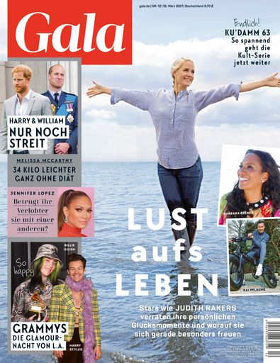 GALA Cover 12/21 (EVT: 18. März 2021) / Weiterer Text über ots
und www.presseportal.de/nr/6106 / Die Verwendung dieses Bildes ist
für redaktionelle Zwecke unter Beachtung ggf. genannter
Nutzungsbedingungen honorarfrei. Veröffentlichung bitte mit
Bildrechte-Hinweis.