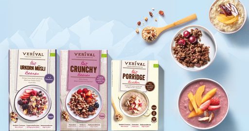 Vorschau Bild von Bio Müsli, Crunchy und Porridge von der Tiroler
Biomanufaktur Verival