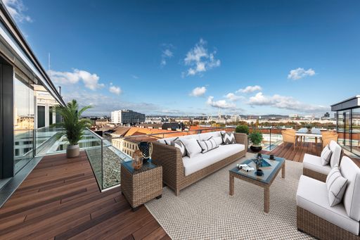 Vorschau Bild von Ausblick von der Penthouse-Terrasse