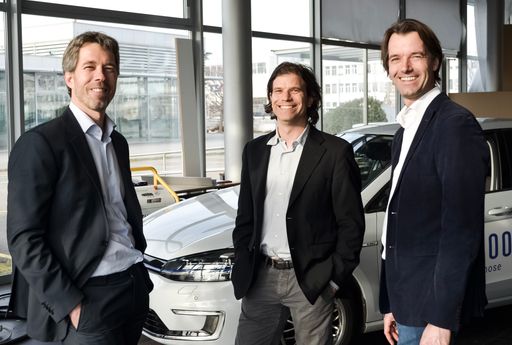  von links: CFO Dr. Marcus Berger, CEO DI Wolfgang
Berger und CTO DI Nikolaus Mayerhofer