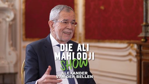 Vorschau Bild von Alexander Van der Bellen in der "Die Ali Mahlodji Show"