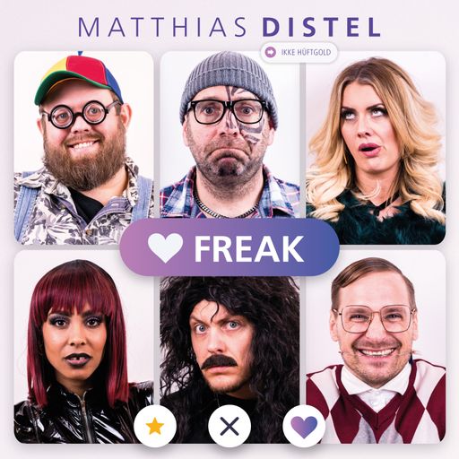 Er ist einer der gefragtesten Entertainer Deutschlands: Matthias
Distel - auch bekannt als "Ikke Hüftgold". Von seiner alten
Identität reißt sich der Limburger nun los und debütiert mit seinem
bürgerlichen Namen und einer neuen Single. Unterstützt wird er dabei
von den Stars aus "Köln 50667". "Freak" erscheint bei EL CARTEL
MUSIC und ist ab Freitag, 26. März 2021, digital auf allen Kanälen
erhältlich. / Weiterer Text über ots und www.presseportal.de/nr/6605
/ Die Verwendung dieses Bildes ist für redaktionelle Zwecke unter
Beachtung ggf. genannter Nutzungsbedingungen honorarfrei.
Veröffentlichung bitte mit Bildrechte-Hinweis.