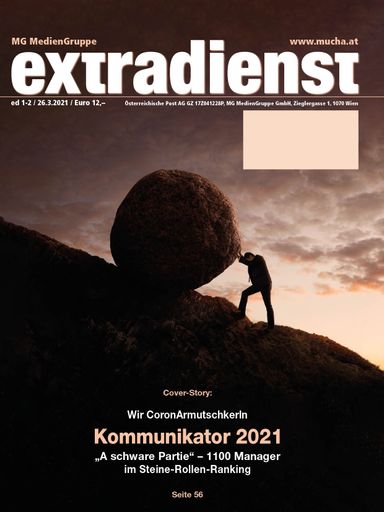  Cover der aktuellen ExtraDienst-Ausgabe 1-2/21