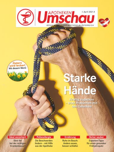 Handarthrose: Mit diesen Übungen lindern Sie die Beschwerden /
Jeder kann selbst eine Menge tun, um die Folgen von
Knorpelverschleiß an den Händen zu mildern. / Titelcover Apotheken
Umschau A April 2021 / Die Verwendung dieses Bildes ist für
redaktionelle Zwecke honorarfrei, es darf jedoch nur im Zusammenhang
mit dieser Pressemeldung und mit vollständigem Bildrechtehinweis
veröffentlicht werden. / Weiterer Text über ots und
www.presseportal.de/nr/52678 / Die Verwendung dieses Bildes ist für
redaktionelle Zwecke unter Beachtung ggf. genannter
Nutzungsbedingungen honorarfrei. Veröffentlichung bitte mit
Bildrechte-Hinweis.