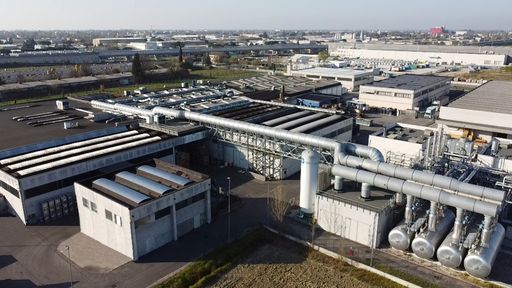 Vorschau Bild von Produktionsstätte Sidac SpA mit
Lösemittelrückgewinnungsanlage in Forli