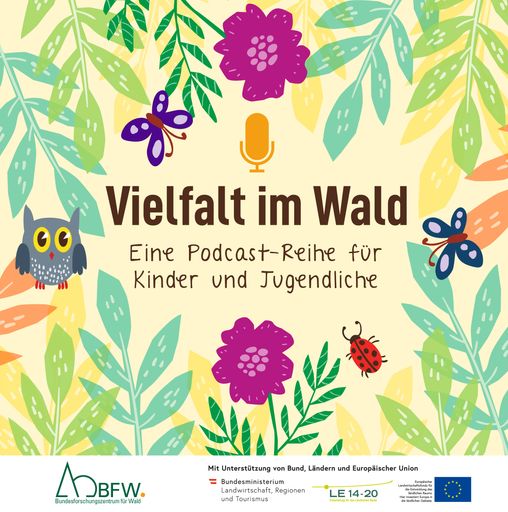 Banner zu Podcast Biodiversität des Bundesforschungszentrums für
Wald (BFW)