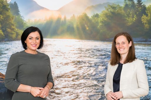 Tourismusministerin Elisabeth Köstinger und die
neue Geschäftsführerin der Österreich Werbung, Lisa Weddig.