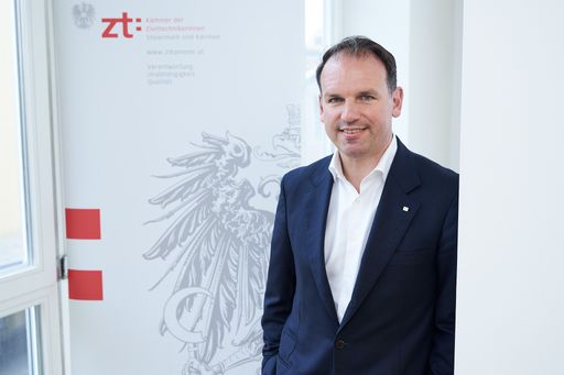 Gustav Spener, Präsident der Kammer der
ZiviltechnikerInnen für Steiermark und Kärnten