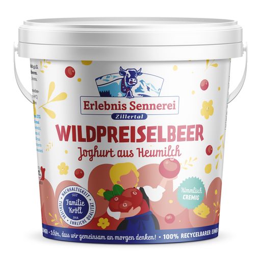 Vorschau Bild von Wildpreiselbeerjoghurt im 1-KG-Eimer