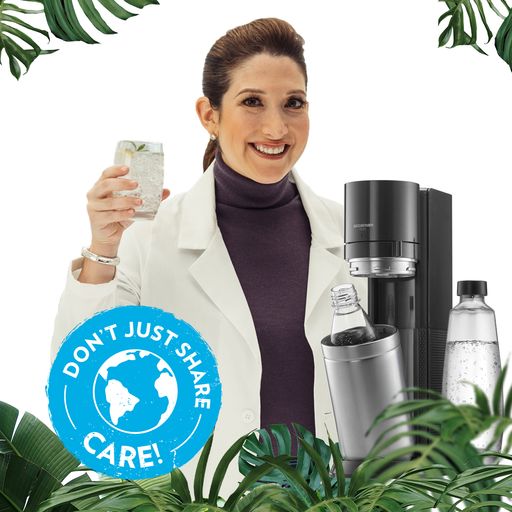  Umweltkampagne mit Social-Media-Expertin Randi
Zuckerberg. SodaStream ermutigt Konsumenten dazu, Likes und Shares
im Netz auch echte Taten für die Umwelt folgen zu lassen.