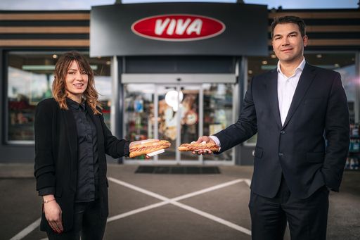Katharina Habel, Vulcano, und Gernot Gollner, OMV