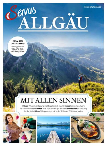  Cover der neuen Regionalausgabe "Servus Allgäu"