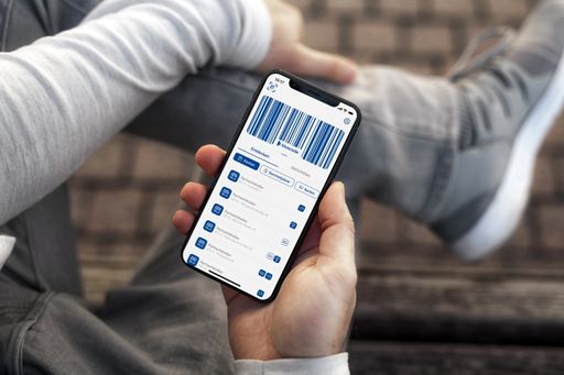 Vorschau Bild von Die europäische Mobile-Payment-Lösung Bluecode
verbindet sicheres Bezahlen per Smartphone mit attraktiven
Mehrwertservices