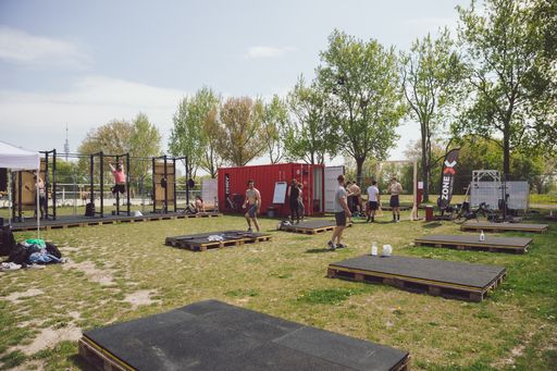 Vorschau Bild von Trainingsbereich der Outdoor Zone auf der Wiener Donauinsel