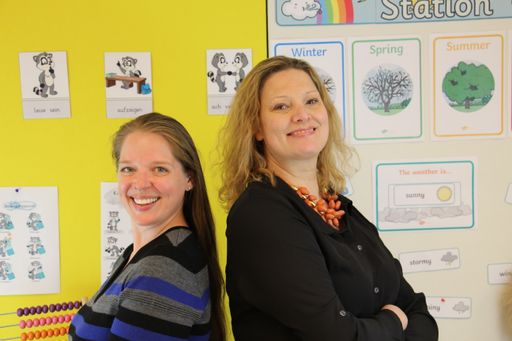 Vorschau Bild von Pädagoginnen Team der privaten Volksschule
Meridian.