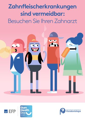 Vorschau Bild von Kampagne Image "Gum Health Day 2021 © EFP/ÖGP"