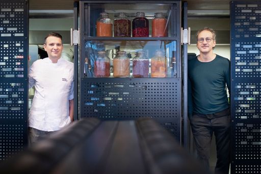  v. l. n. r. Küchenchef Markus Höller und Eigentümer
Andreas Wiesmüller.