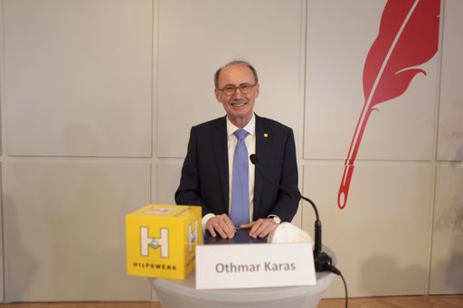 Dr. Othmar Karas, Präsident des Hilfswerk
Österreich