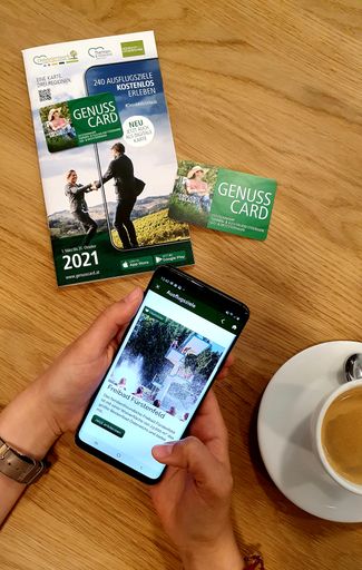 Vorschau Bild von Mit der digitalen GenussCard haben App-Besitzer die kostenlose
Eintrittskarte immer und überall dabei.