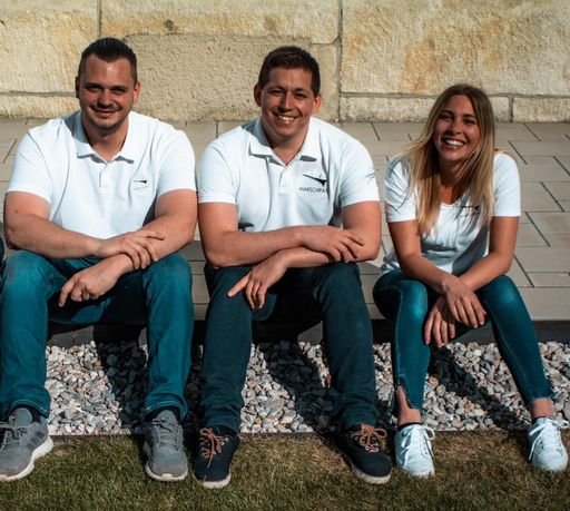  Gründerteam von Marschpat.- Wiener Neustadt