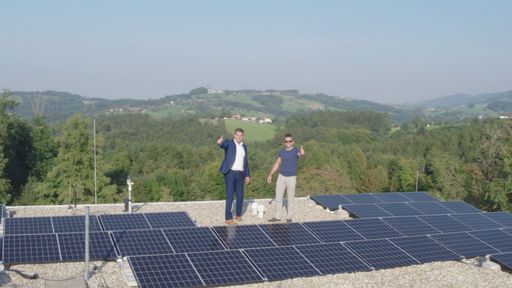  Michael Altrichter (Altrichter-Edtmayer Energie
GmH) und Lukas Scherzenlehner (l., Cleen Energie AG) kooperieren bei
der Finanzierung und Errichtung von nachhaltigen Energieprojekten
für Gewerbekunden.