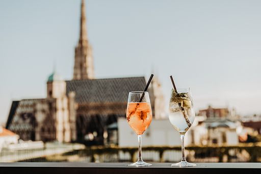 LAMÉE ROOFTOP - Ausblick auf den Stephansdom